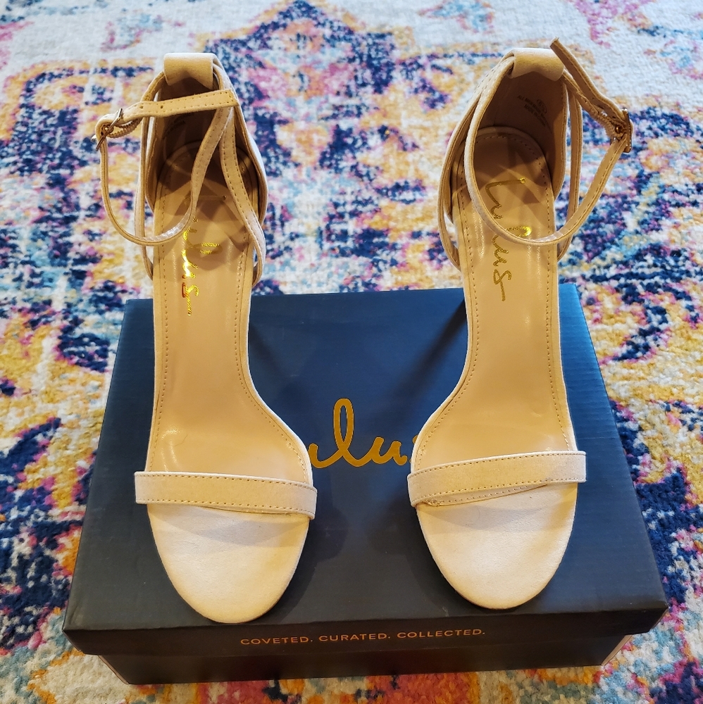 Lulus - strappy heels